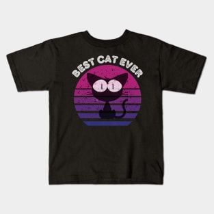 best cat dad ever Kids T-Shirt